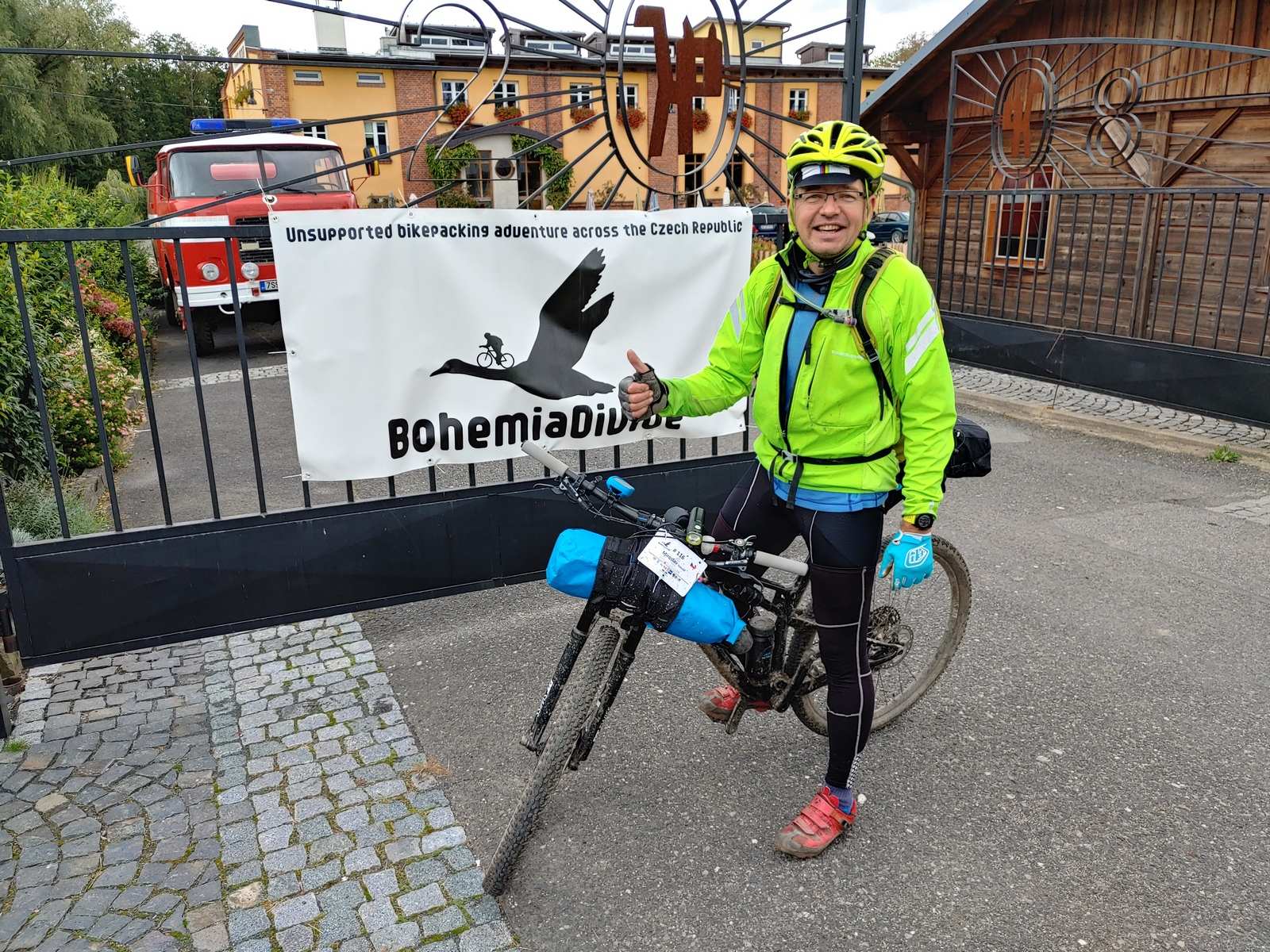 Bohemia Divide finish at Kocour brewery, Varnsdorf